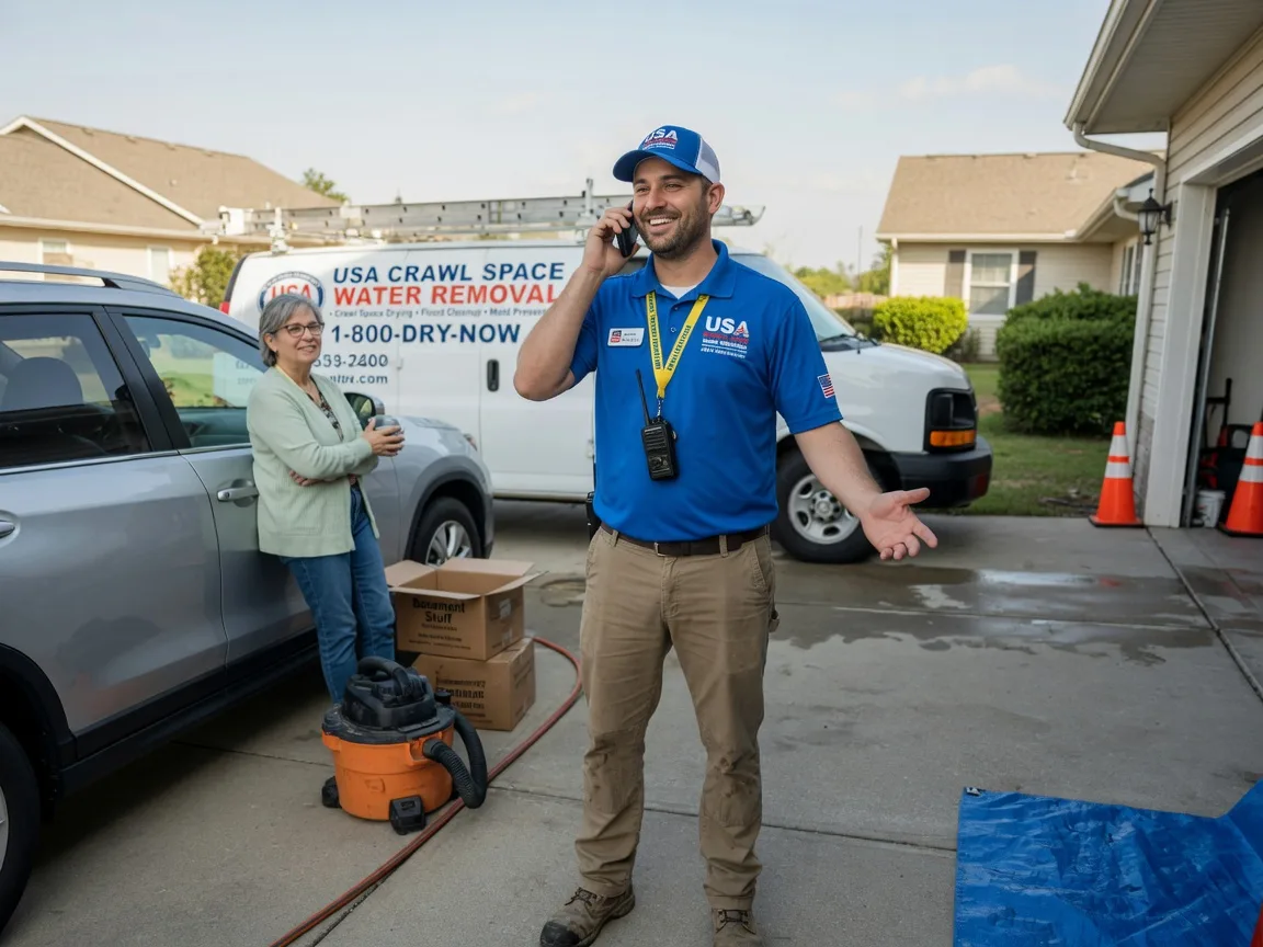 Crawl Space Water Removal Charlottesville, VA FAQs